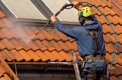 Démoussage et hydrofuge de toiture à Charencey